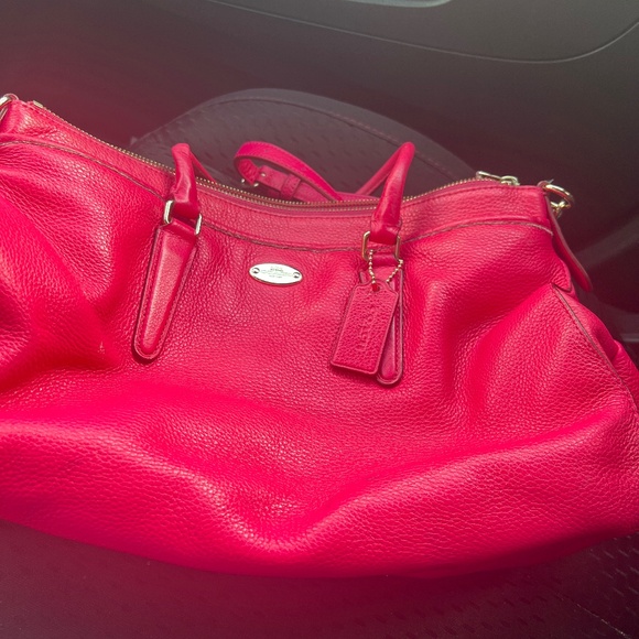 Pink Coach Purse - Picture 1 of 3